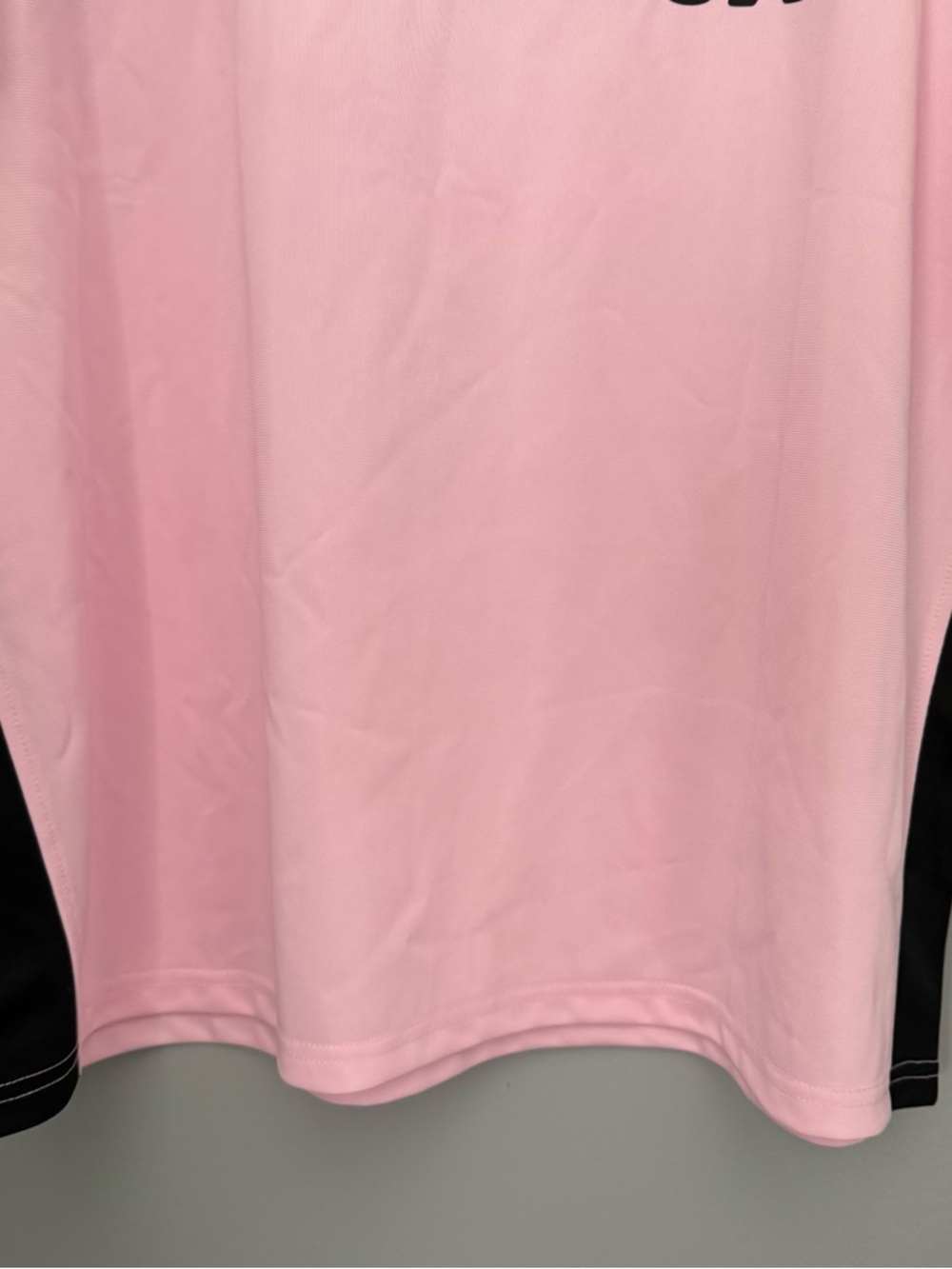 White Fox Checking Up On You Oversized Jersey in Light Pink - Picture 4 of 8